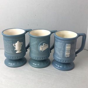 VINTAGE - Set of 3 VENDO Vending Machine History Mugs - 3 Editions